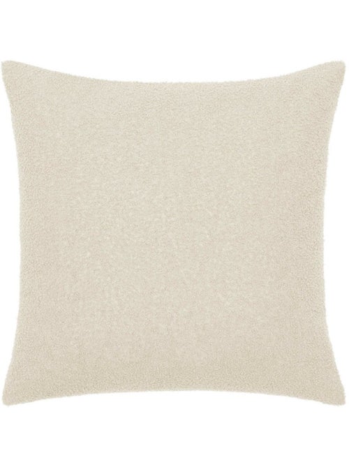 Housse de couette 140x200 + 1 taie d'oreiller pilou naturel - Kiabi Housse de couette 140x200 + 1 taie d'oreiller pilou naturel - Kiabi