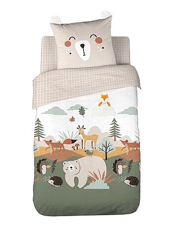 Housse de couette 140x200 + 1 taie FOREST