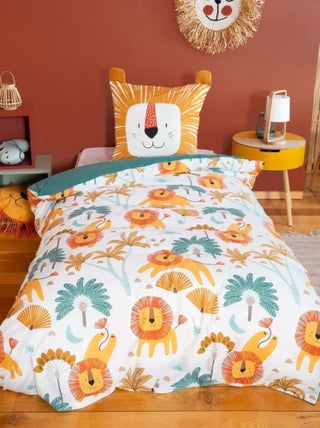 Housse de couette 140x200 + 1 taie Grou microfibre