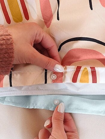 Housse de couette 140x200 + 1 taie Marana microfibre