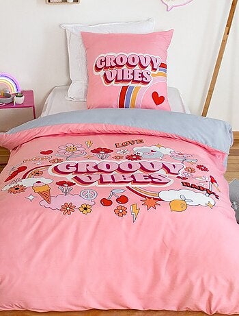 Housse de couette 140x200 + 1 taie VIBES