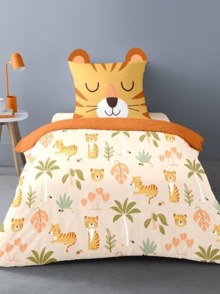 Housse de couette 140x200 César + 1 taie 100% coton