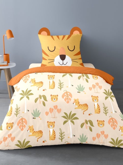Housse de couette 140x200 César + 1 taie 100% coton - Kiabi