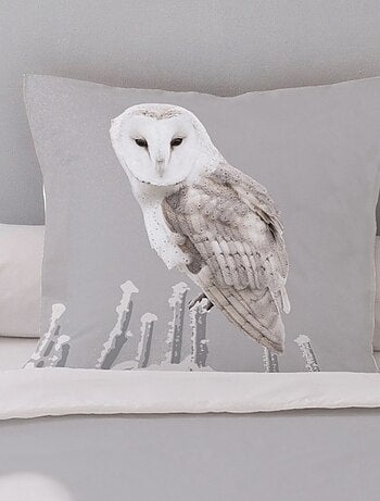Housse de couette 140x200 CHOUETTE + 1 taie