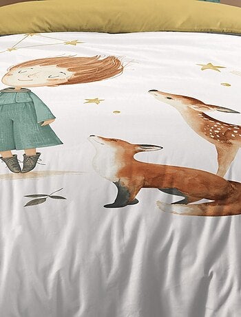 Housse de couette 140x200 FERDINAND + 1 taie coton 57 fils