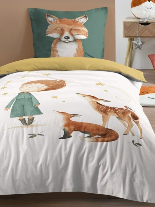 Housse de couette 140x200 FERDINAND + 1 taie coton 57 fils - Kiabi