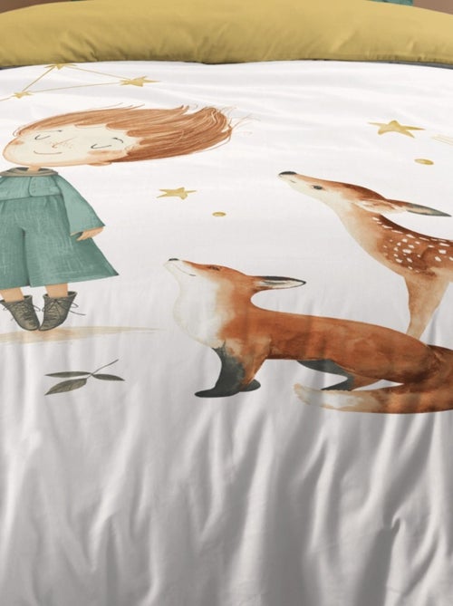Housse de couette 140x200 FERDINAND + 1 taie coton 57 fils - Kiabi
