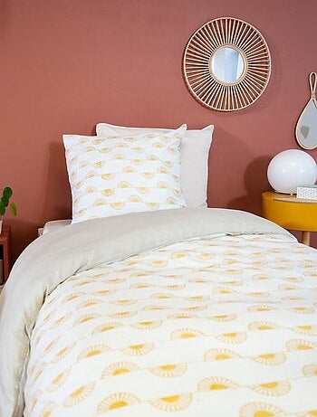 Housse de couette 140x200 HELIS + 1 taie microfibre