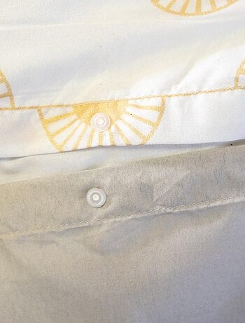 Housse de couette 140x200 HELIS + 1 taie microfibre