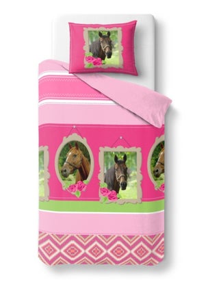 Housse de couette 140x200 HORSE BEAUTY + 1 taie