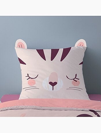 Housse de couette 140x200 Katie + 1 taie 100% coton