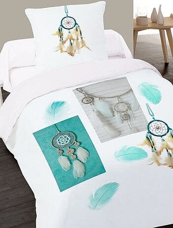 Housse de couette 140x200 NAVAJO + 1 taie 100% coton