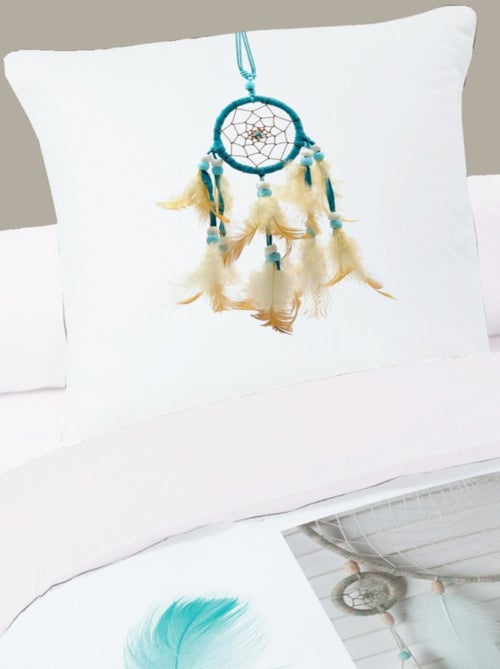 Housse de couette 140x200 NAVAJO + 1 taie 100% coton - Kiabi