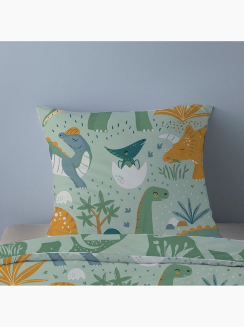 Housse de couette 140x200 Petite dino + 1 taie - Kiabi Housse de couette 140x200 Petite dino + 1 taie - Kiabi