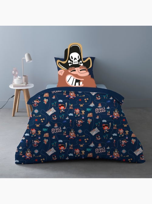 Housse de couette 140x200 Sparrow + 1 taie 100% coton - Kiabi