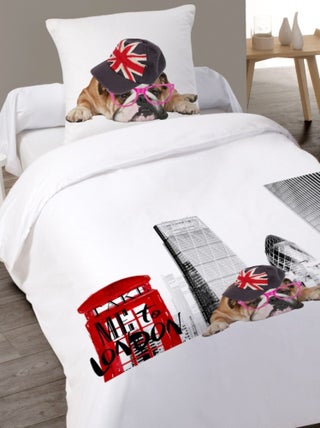 Housse de couette 140x200 TAKE ME TO LONDON + 1 taie