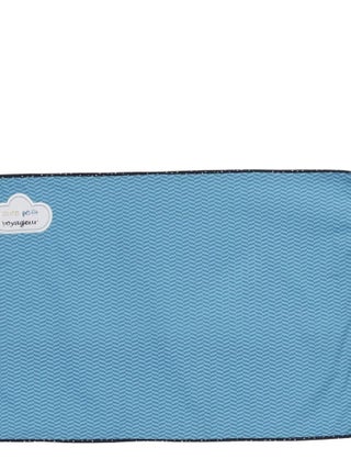 Housse de couette 140x70 cm en coton bleu - SAUTHON