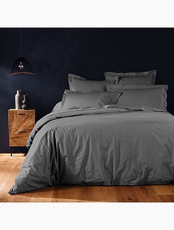 Housse de couette 2 personnes 240x220 100% coton 57fils