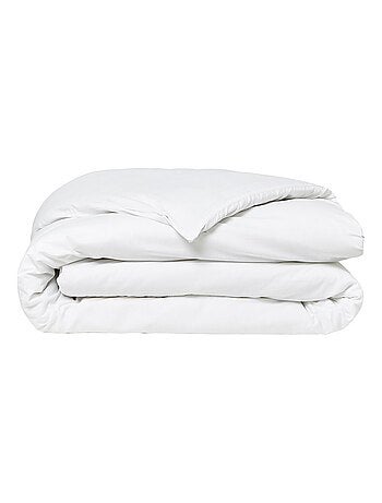 Housse de couette 2 personnes uni coton ORGANIC