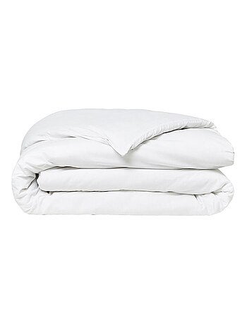 Housse de couette 2 personnes uni coton ORGANIC