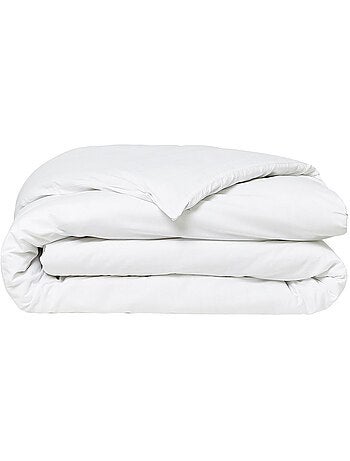 Housse de couette 2 personnes uni coton ORGANIC