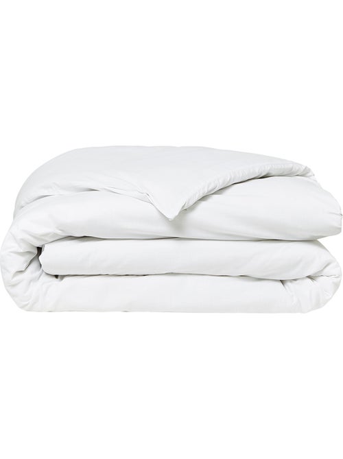 Housse de couette 2 personnes uni coton ORGANIC - Kiabi
