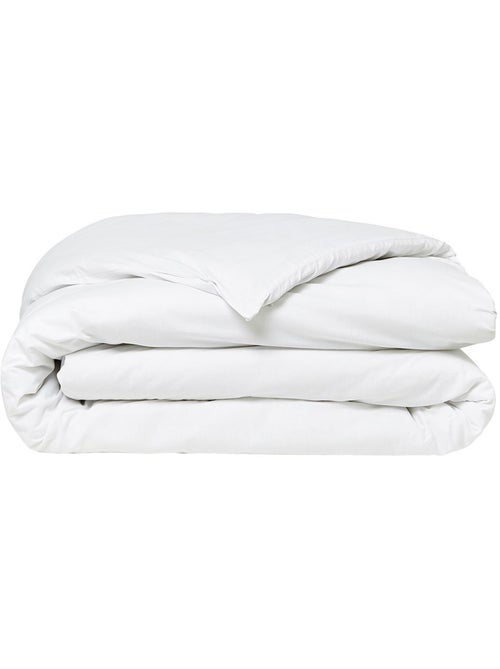 Housse de couette 2 personnes uni coton ORGANIC - Kiabi