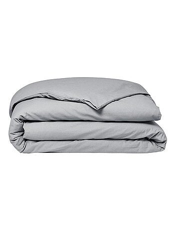 Housse de couette 2 personnes uni coton ORGANIC