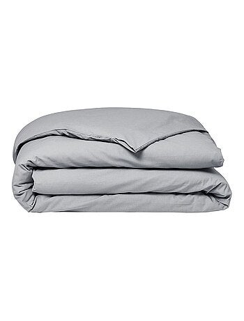 Housse de couette 2 personnes uni coton ORGANIC