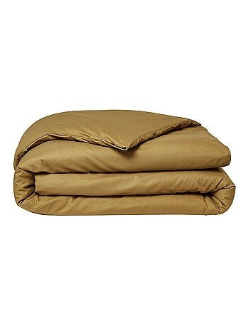 Housse de couette 2 personnes uni coton ORGANIC