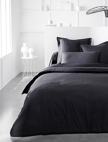 Housse de couette 2 personnes uni coton ORGANIC