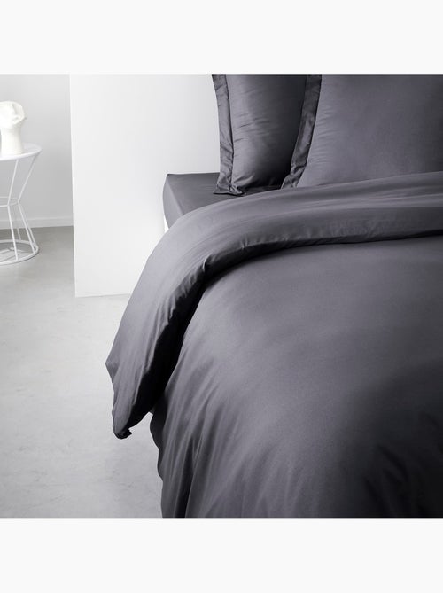 Housse de couette 2 personnes uni coton ORGANIC - Kiabi Housse de couette 2 personnes uni coton ORGANIC - Kiabi