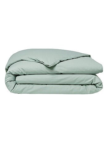 Housse de couette 2 personnes uni coton ORGANIC