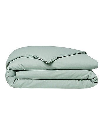 Housse de couette 2 personnes uni coton ORGANIC