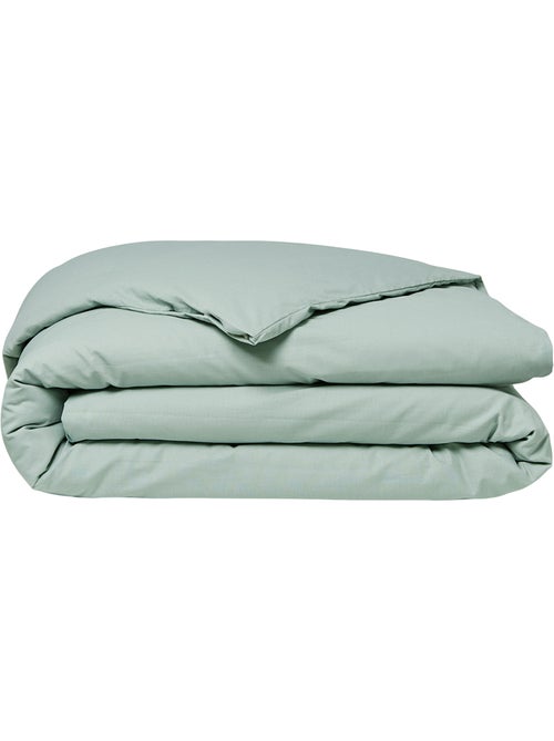 Housse de couette 2 personnes uni coton ORGANIC - Kiabi Housse de couette 2 personnes uni coton ORGANIC - Kiabi