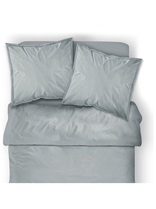 Housse de couette 2 places en coton 57 fils CHANTILLY - Kiabi
