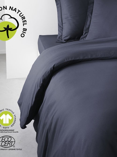 Housse de couette 2 places en coton BIO - Kiabi
