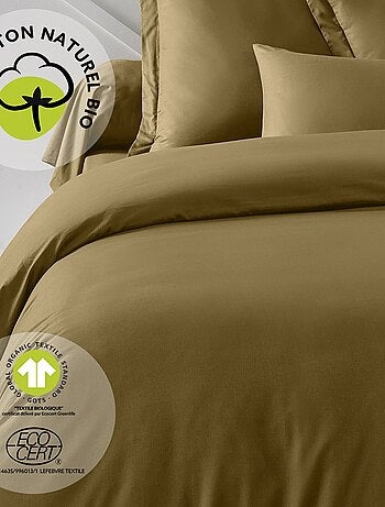 Housse de couette 2 places en coton BIO