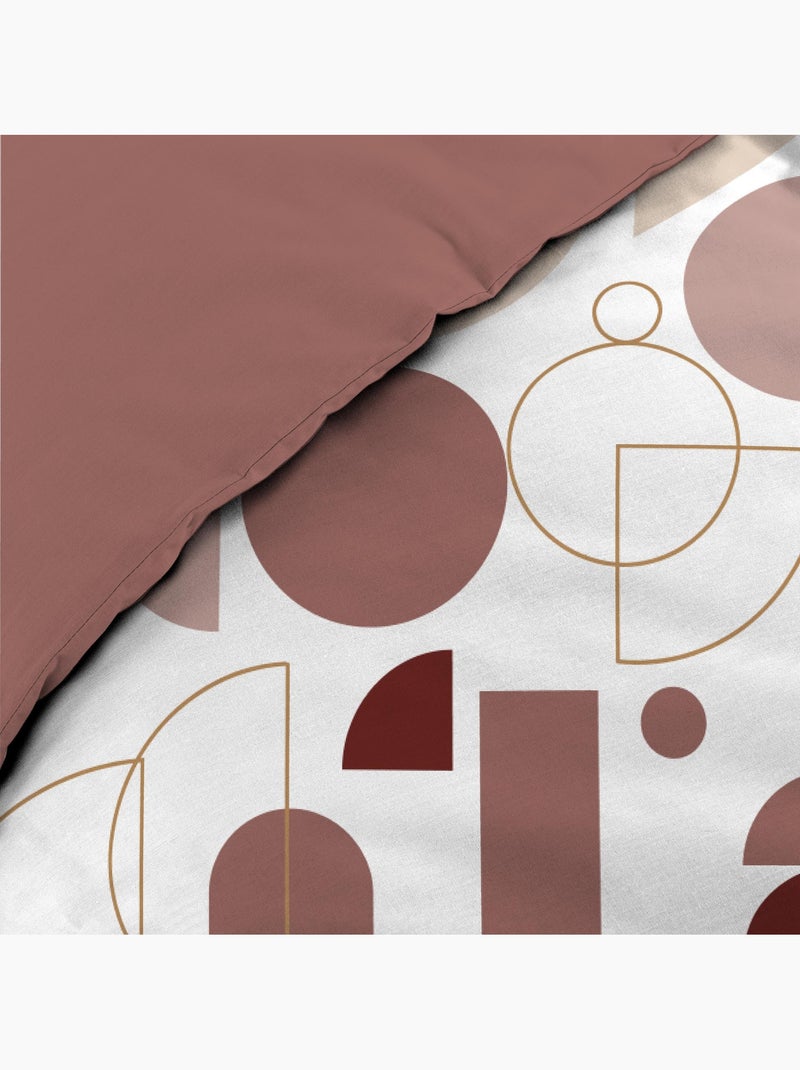 Housse de couette + 2 taies - Coton - Chilipop Rose - Kiabi