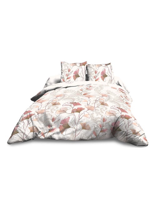Housse de couette + 2 taies - Pur coton 57 fils - Kyoto - Kiabi Housse de couette + 2 taies - Pur coton 57 fils - Kyoto - Kiabi