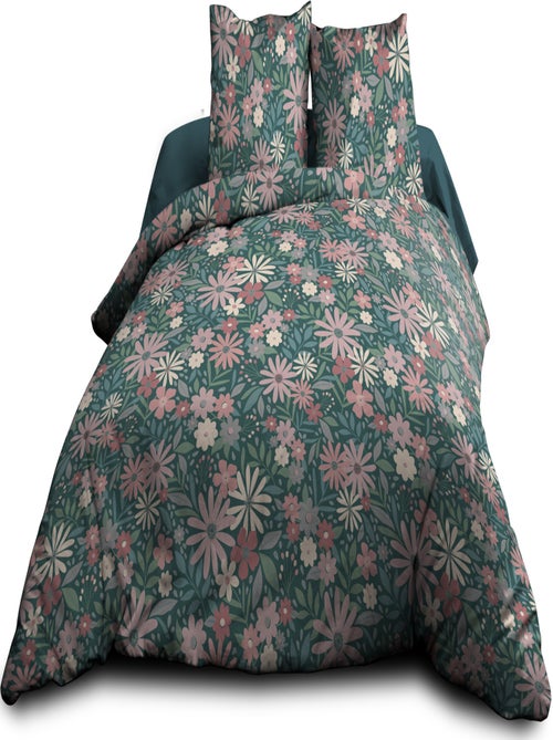 Housse de couette + 2 taies - Pur coton 57 fils - Maguy - Kiabi Housse de couette + 2 taies - Pur coton 57 fils - Maguy - Kiabi