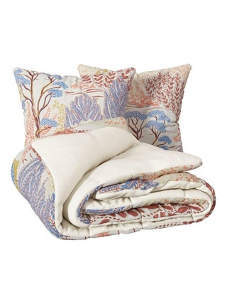 Housse de couette + 2 taies 240 x 220 cm Foret d'ete