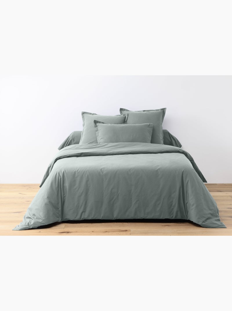 Housse de couette + 2 taies 240 x 260 cm Passion jaune Jaune - Kiabi