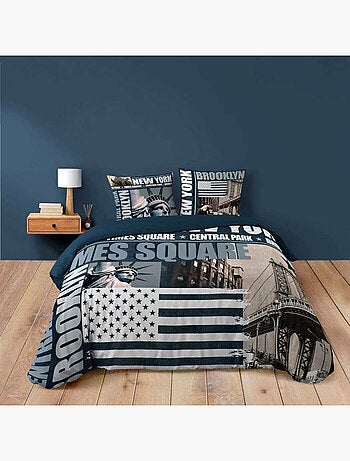 Housse de couette + 2 taies Brooklyn
