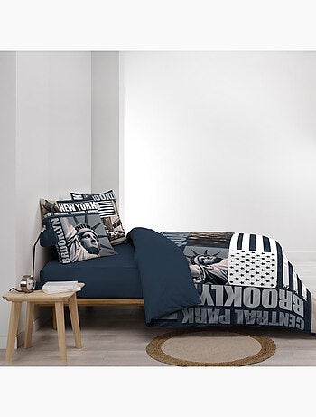 Housse de couette + 2 taies Brooklyn