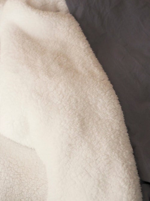 Housse de couette + 2 taies Chaude et douillette - Kiabi