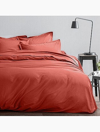 Housse de couette + 2 taies d'oreiller 63x63 cm Satin de Coton