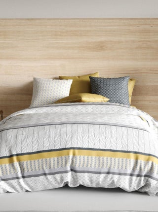 Housse de couette + 2 taies d'oreiller 65x65 cm Coton Gosipi