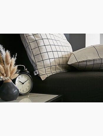 Housse de couette + 2 taies d’oreiller – Coton 57 fils – Carrie Pampa