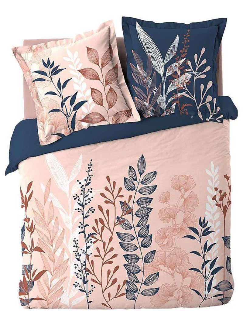 Housse de couette + 2 taies d'oreiller Isabella Rose - Kiabi